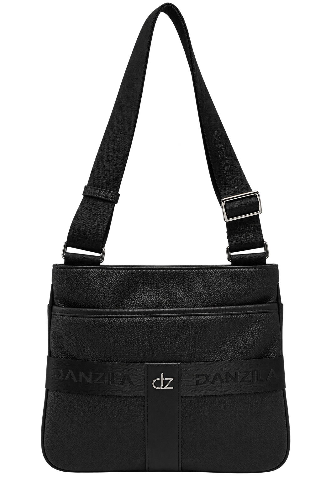 Черная сумка через плечо DanZla